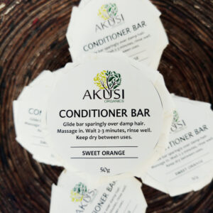 Akusi's Sweet Orange Conditioning Bar Soap