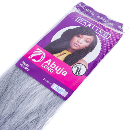 Darling Abuja Braid Long Grey